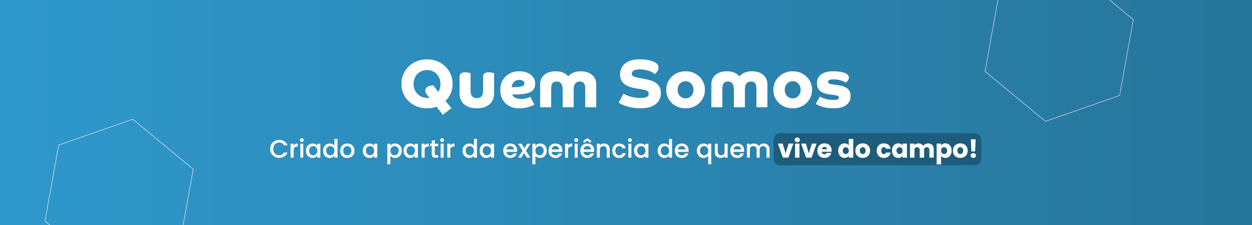De produtor para produtor, estamos aqui para facilitar seu dia a dia na lavoura